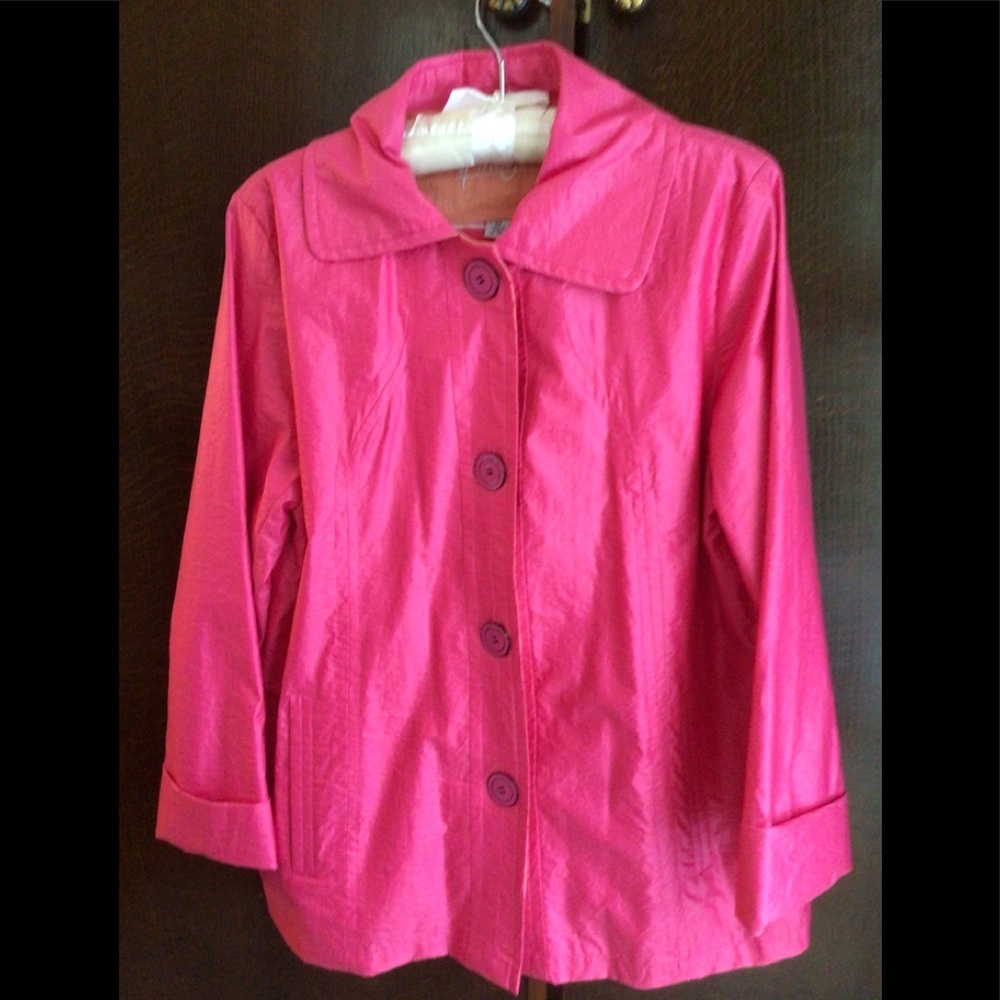 Neyelle Coral Rain Jacket Size M